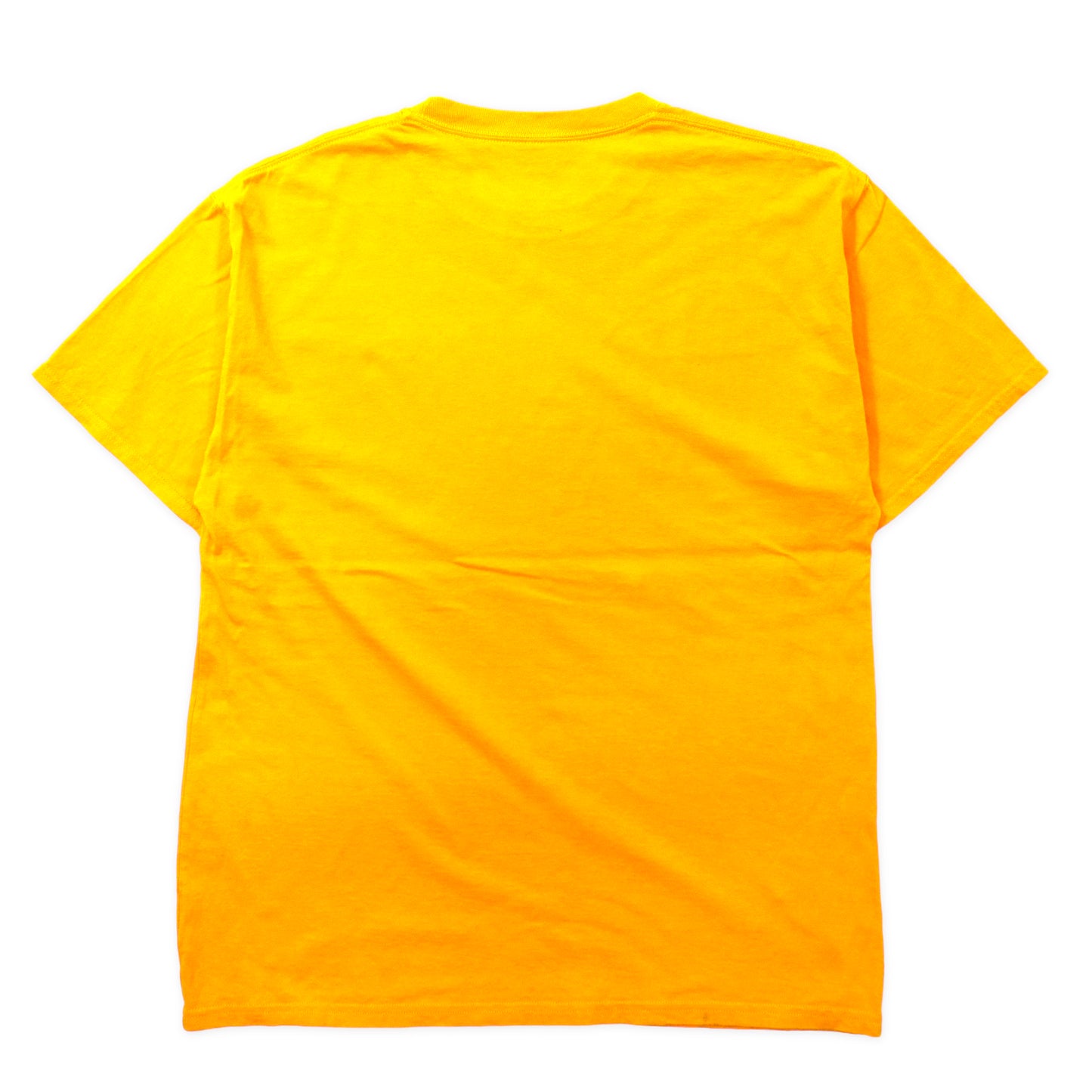 Champion ワンポイントロゴ Tシャツ XL イエロー コットン