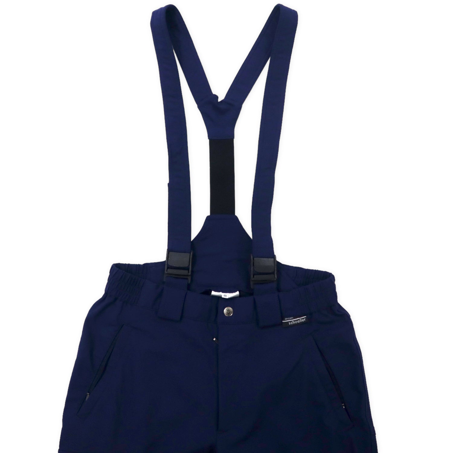 MAMMUT Suspender Trekking Pants Overall 48 Navy Polyester