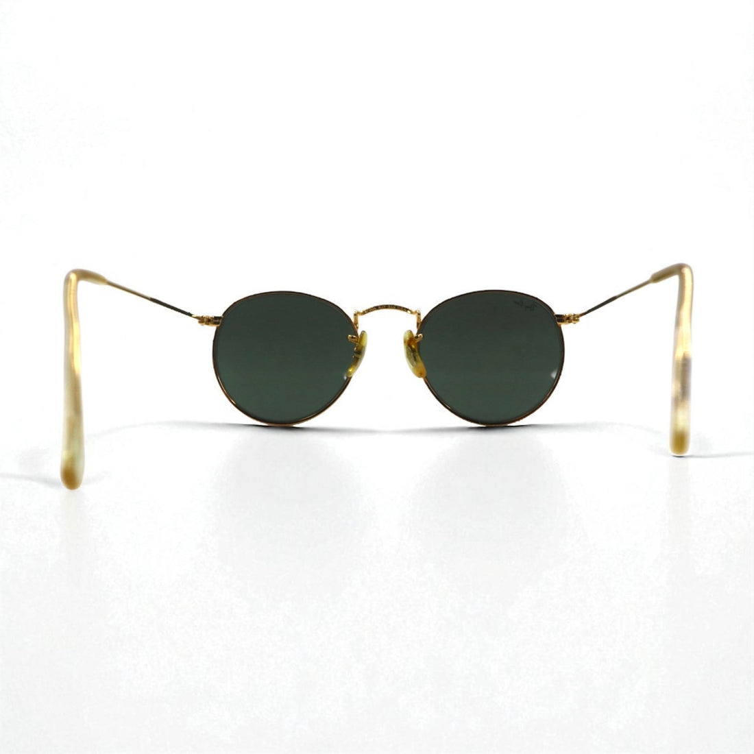 Ray-Ban USA Made Bausch &amp; Lomb Vintage Boston Sunglasses, Metal Frame, Round, W1573 VSBJ, B&amp;L
