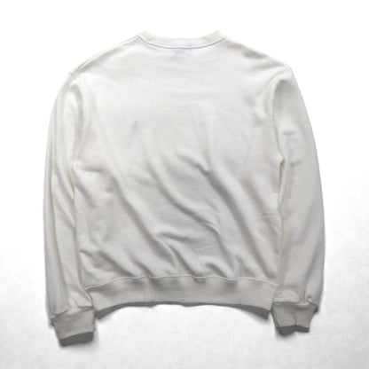 Polo Ralph Lauren 90年代 USA製 スウェット トレーナー L ホワイト スモールポニー刺繡 デッドストック 未使用品