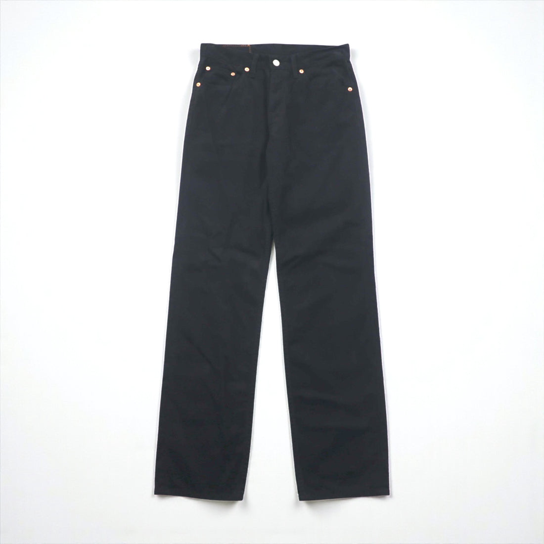 Levi's 00s 702 Denim Pants Jeans M Black 00702-0036 Leather Patch