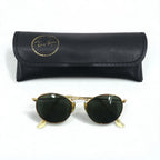 Ray-Ban USA Made Bausch &amp; Lomb Vintage Boston Sunglasses, Metal Frame, Round, W1573 VSBJ, B&amp;L