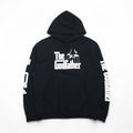 The Godfather Movie Print Pullover Hoodie, Size L, Black, RIPPLE JUNCTION