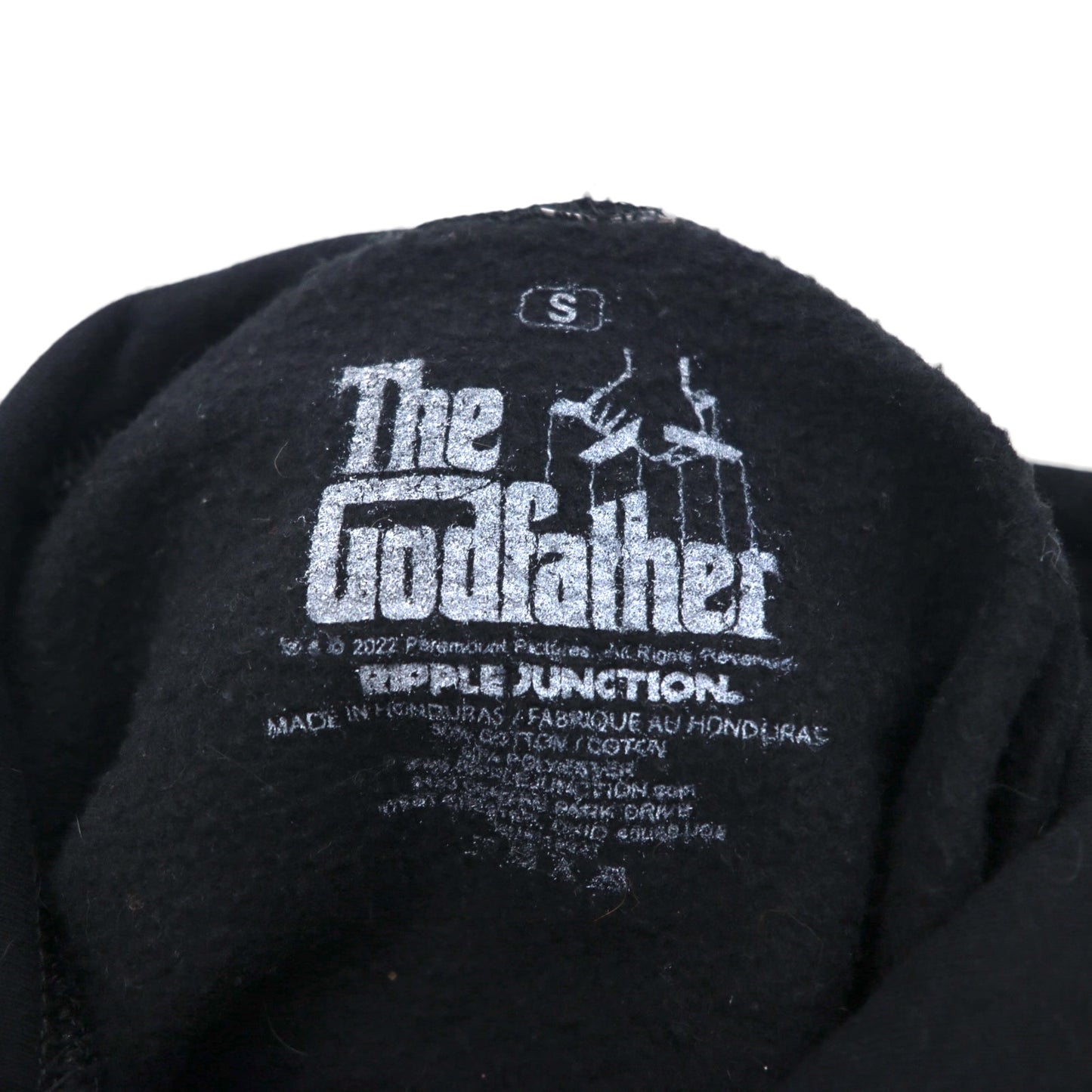 The Godfather ゴッドファーザー ムービー プリント プルオーバー パーカー L ブラック RIPPLE JUNCTION