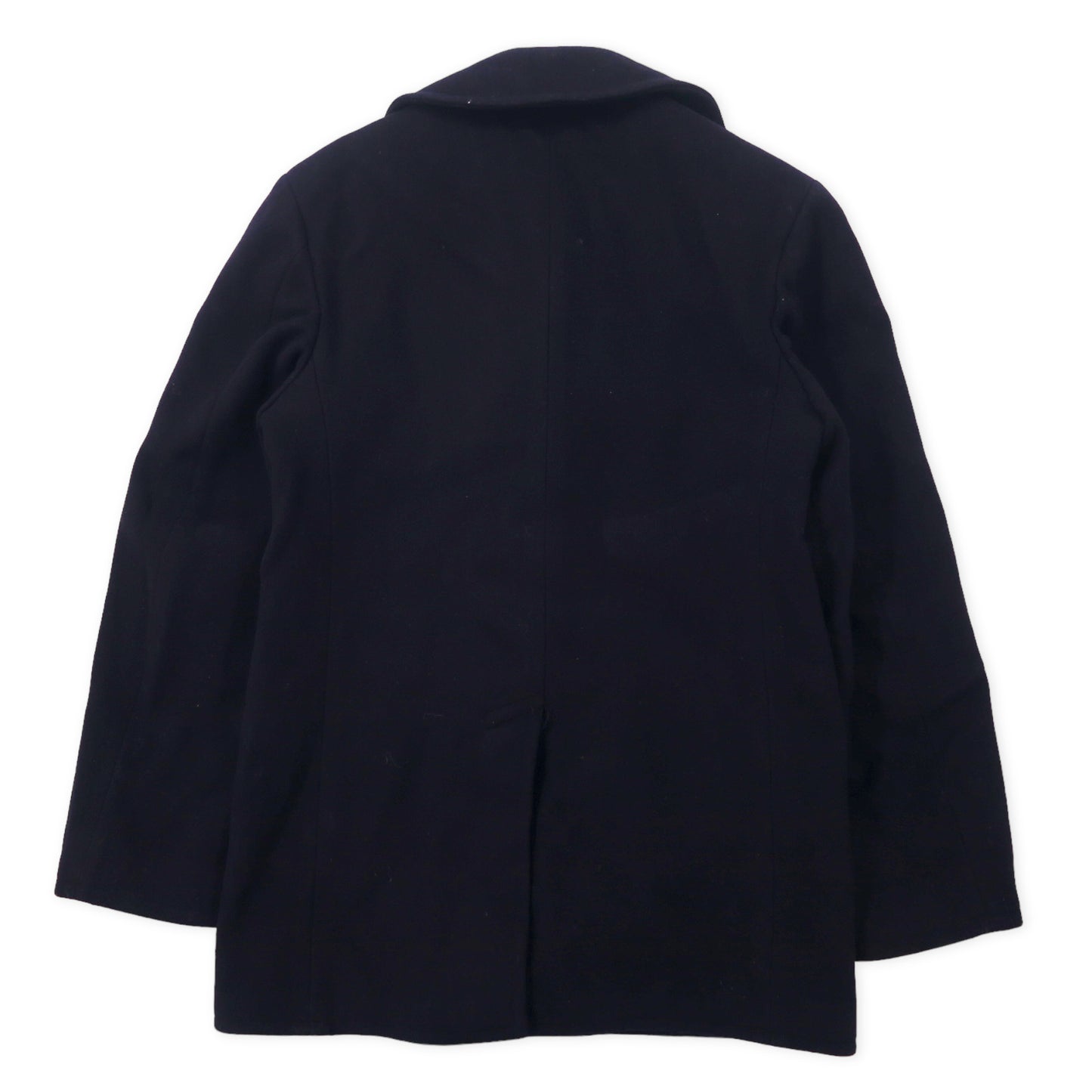 US NAVY 60年代 Pコート 36R ネイビー ウール 内部ステンシル COAT WOOL KERSEY DARK BLUE E/M ミリタリー