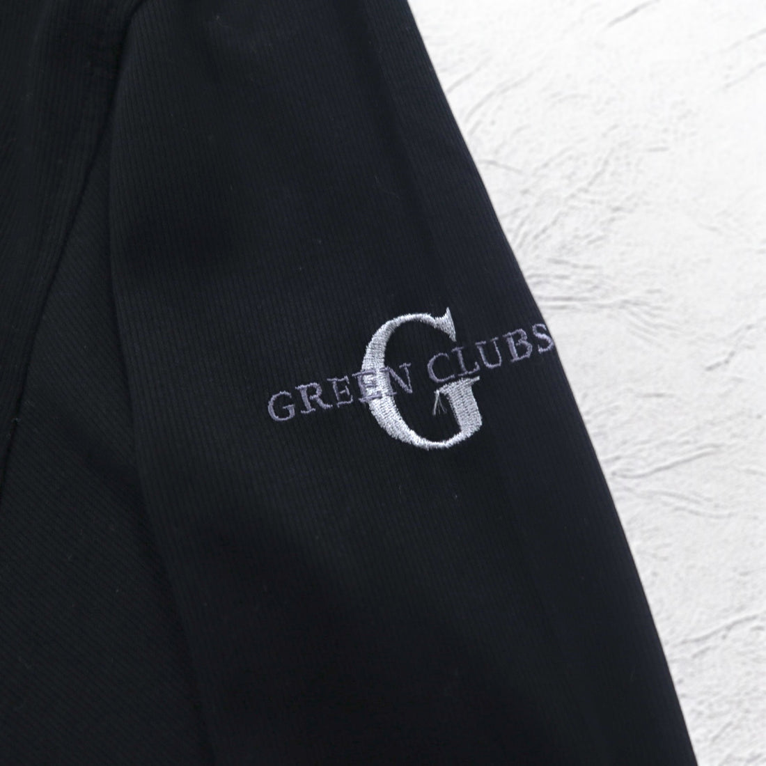 GREEN CLUBS x Warner Bros 90s Long Sleeve Polo Shirt XL Black Pique Looney Tunes Sylvester Cat Made in Japan