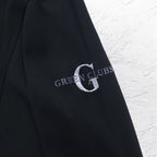 GREEN CLUBS x Warner Bros 90s Long Sleeve Polo Shirt XL Black Pique Looney Tunes Sylvester Cat Made in Japan