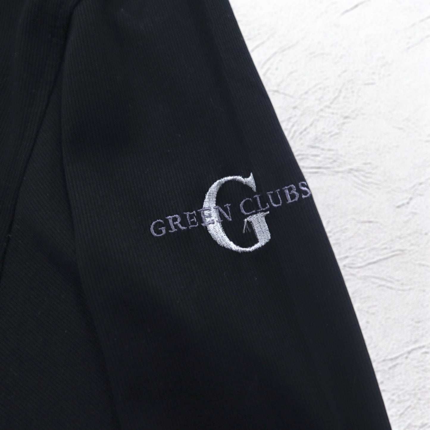 GREEN CLUBS × Warner Bros 90年代 長袖ポロシャツ XL ブラック 鹿の子 Looney Tunes シルベスターキャット 日本製