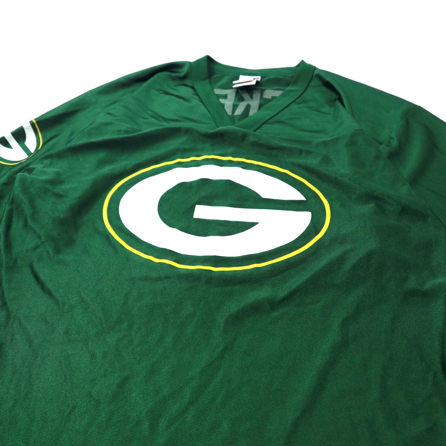 NFL Green Bay Packers ゲームシャツ M グリーン ポリエステル グリーンベイ・パッカーズ