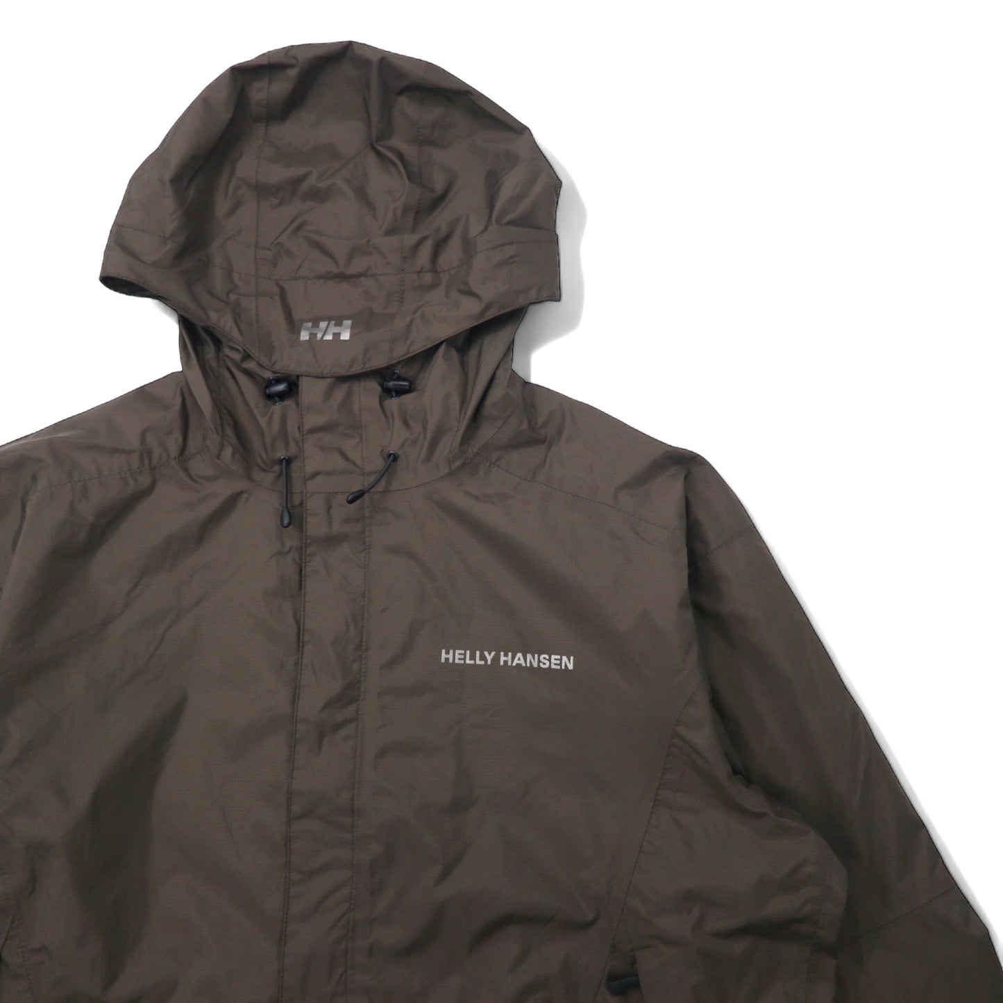 HELLY HANSEN マウンテンパーカー XL カーキ ナイロン 防水 HELLY TECH NB2 62041