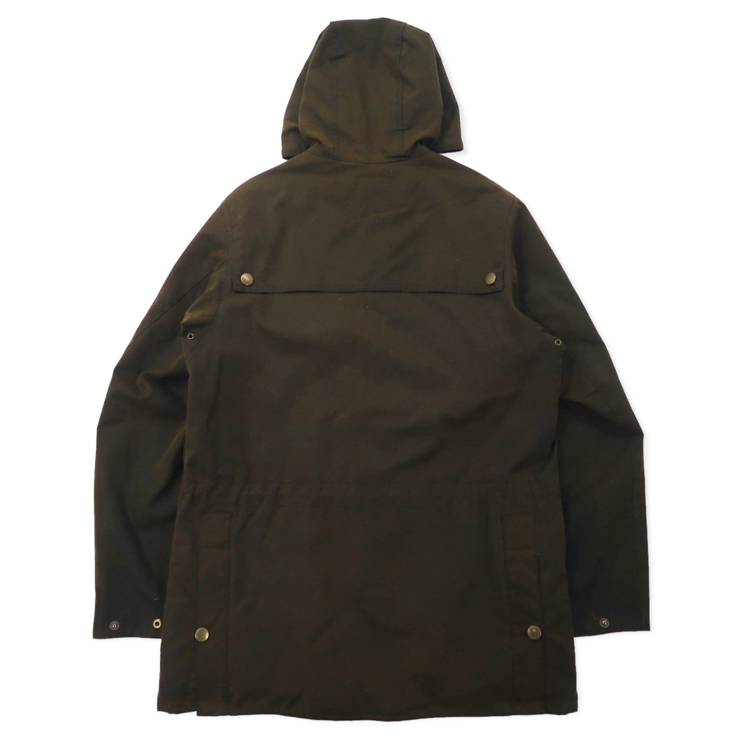 BARBOUR × ID Urban Research × LOWPRO UK MADE Oild Jacket Foody 36 Brown  Cotton Draw Code Slim Fit Durham Darham 1102007