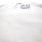 Polo by Ralph Lauren ヘンリーネック Tシャツ XL ホワイト 染み込みプリント ナンバリング CUSTOM FIT