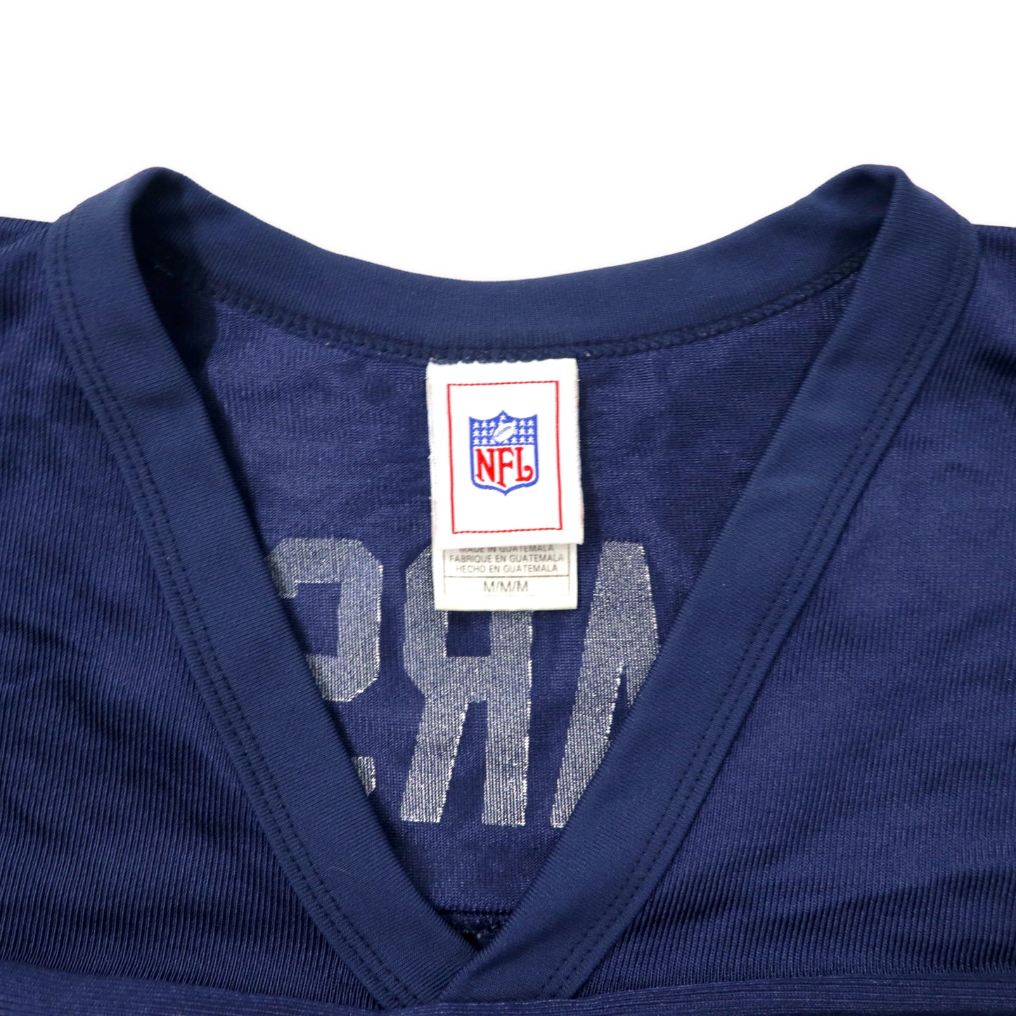 NFL Tennessee Titans ゲームシャツ M ネイビー ポリエステル ナンバリング KEARSE