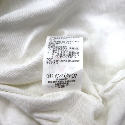 Polo by Ralph Lauren Henley T-shirt, XL, White, Infused Print, Numbering, CUSTOM FIT