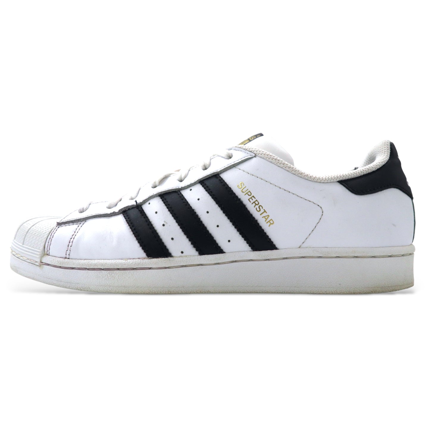 Adidas Originals Superstar Sneakers US10 White Leather SUPERSTAR