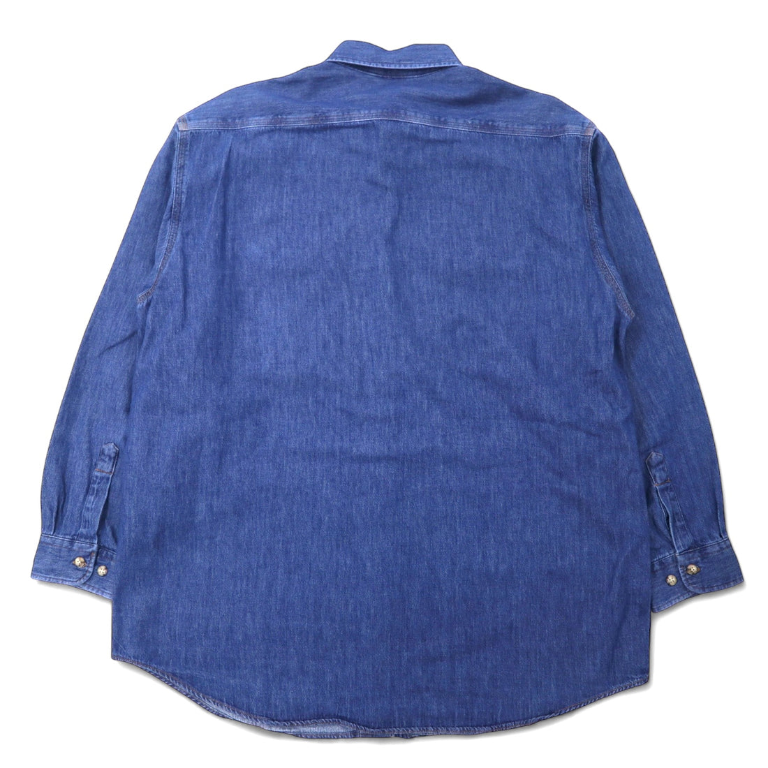 Carhartt denim button down shirt XL blue cotton big size