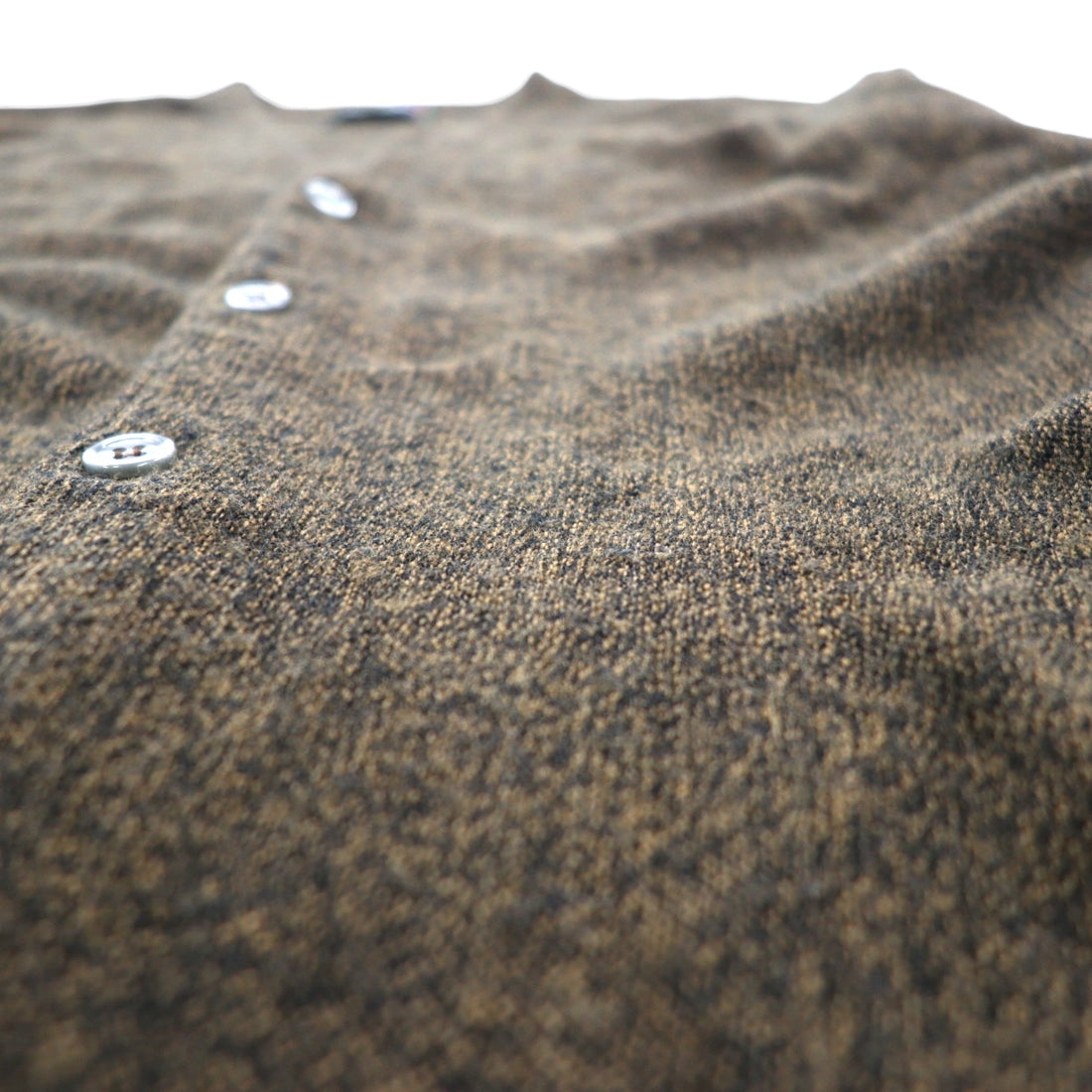 90s USA Vintage Knit Cardigan Cypress Links 90s Made in USA Knit Cardigan Size L Brown Acrylic