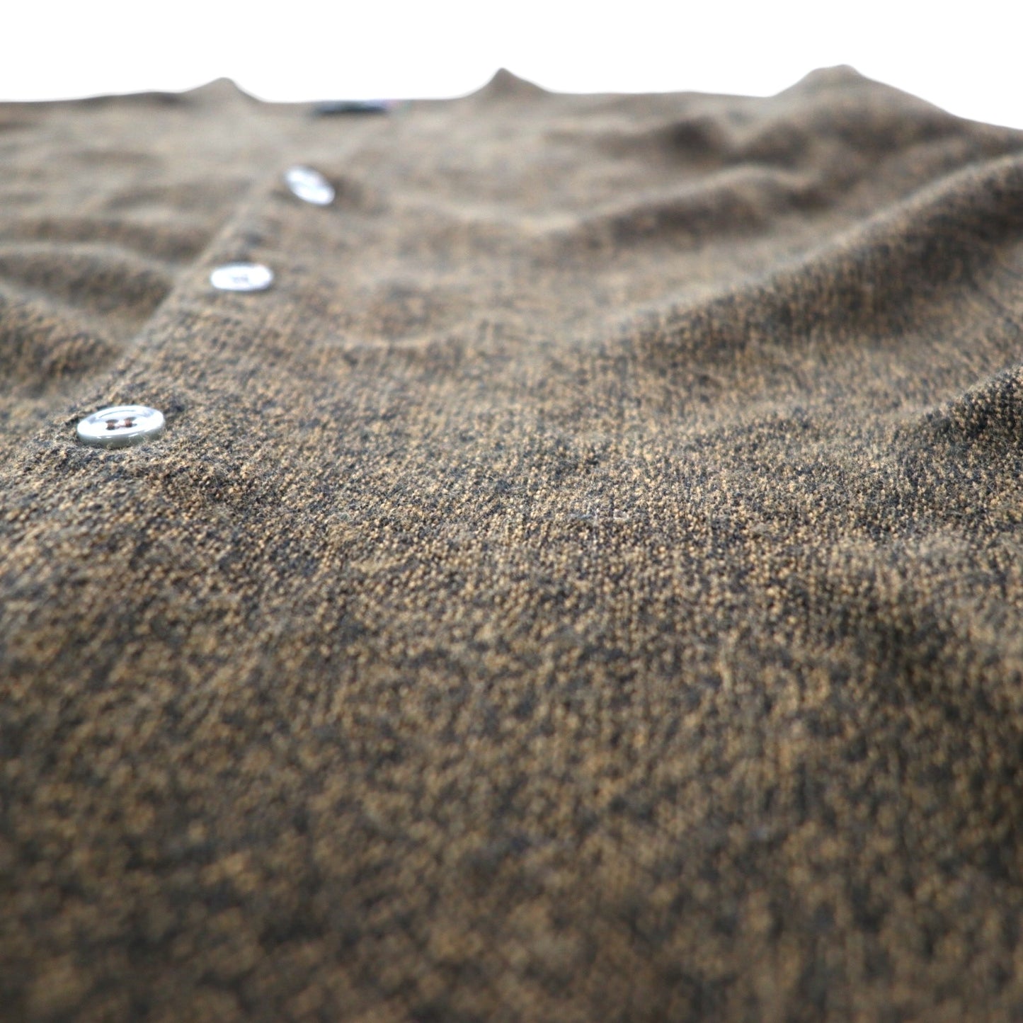 90s USA Vintage Knit Cardigan Cypress Links 90年代 USA製 ニット カーディガン L ブラウン アクリル