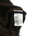 90s USA Vintage Knit Cardigan Cypress Links 90s Made in USA Knit Cardigan Size L Brown Acrylic