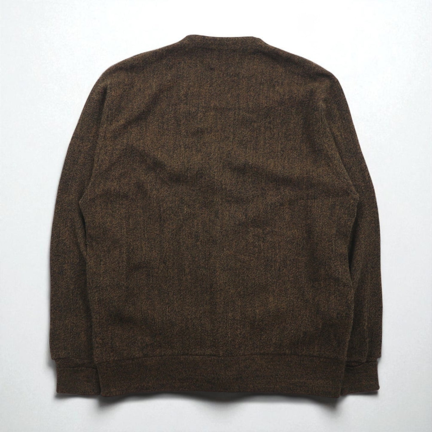 90s USA Vintage Knit Cardigan Cypress Links 90年代 USA製 ニット カーディガン L ブラウン アクリル