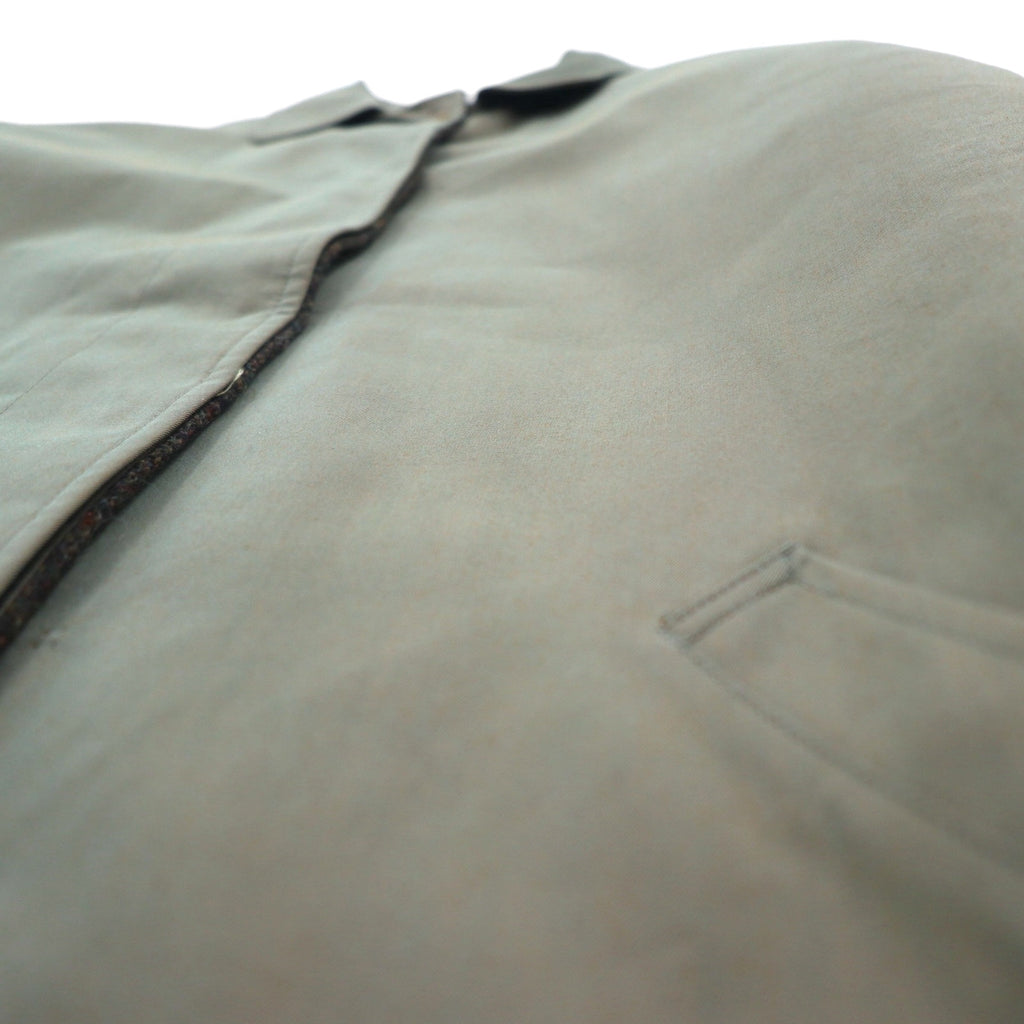 BURBERRY 英国製 90年代 ヴィンテージ 3WAY レイヤード ステンカラーコート M フーデッドベスト ヨーク 一枚袖 玉虫色 裏地ツイード イギリス製