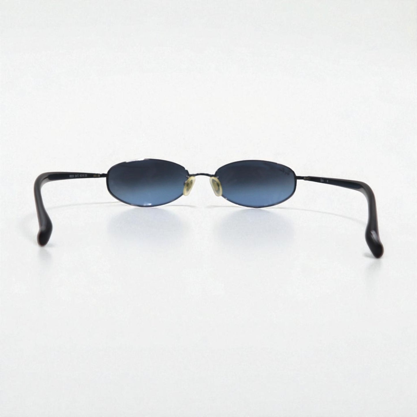 Ray-Ban オーバル サングラス ブラック メタルフレーム RB3230 004/7C 55-18 135