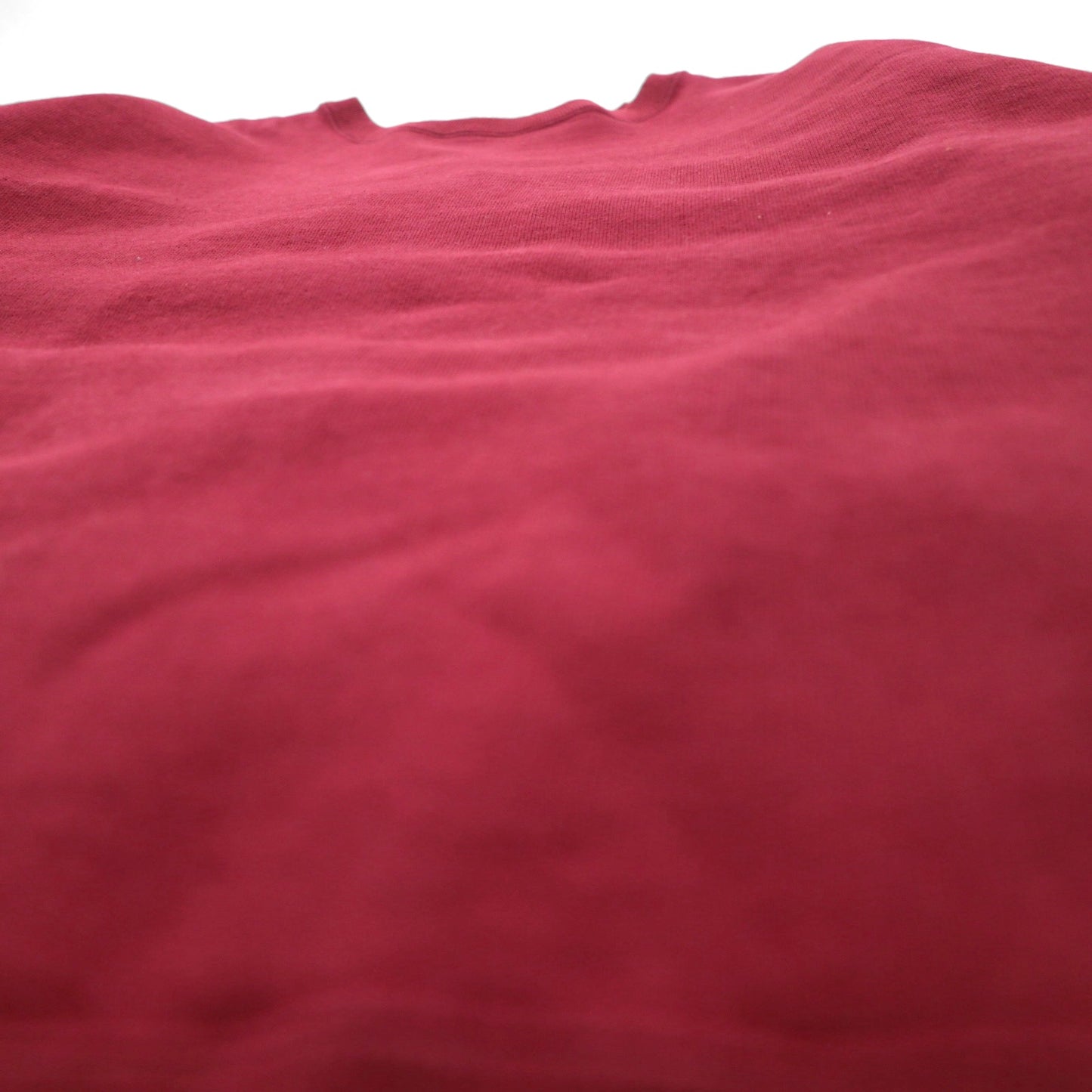 WTAPS バックパッチ クルーネック スウェット ボルドー M コットン 232ATDT-CSM19