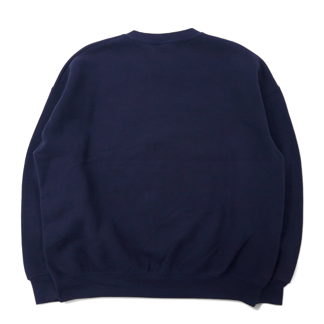 NFL Patriots Embroidered Sweatshirt XL Navy Cotton Fleece Lining SUPER BOWL Champions Big Size