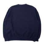 NFL Patriots Embroidered Sweatshirt XL Navy Cotton Fleece Lining SUPER BOWL Champions Big Size