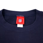 NFL Patriots Embroidered Sweatshirt XL Navy Cotton Fleece Lining SUPER BOWL Champions Big Size