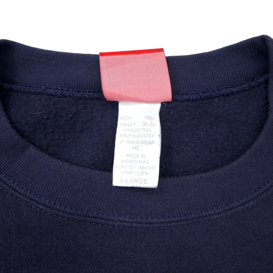 NFL Patriots Embroidered Sweatshirt XL Navy Cotton Fleece Lining SUPER BOWL Champions Big Size