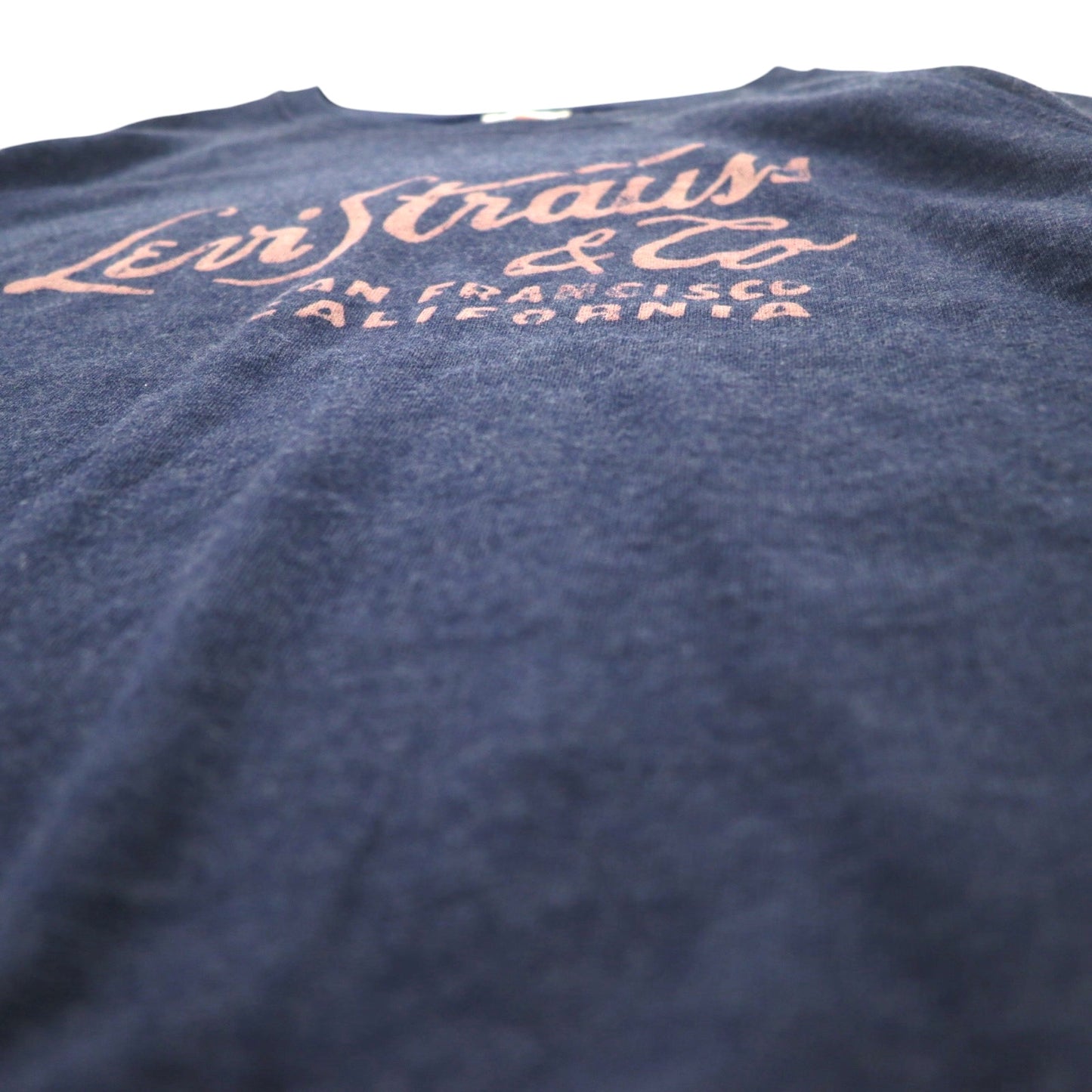 Levi's Classic Crew Print Sweatshirt XL Navy 17387 Made in Sri Lanka