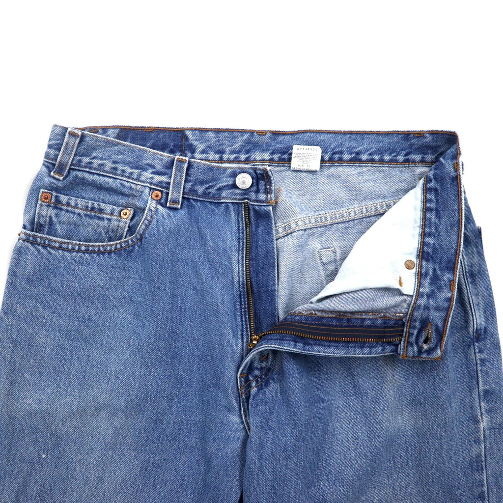 Levi's 90年代 USA製 550 バギー デニムパンツ L インディゴ ブルー RELAXED FIT 550-4891
