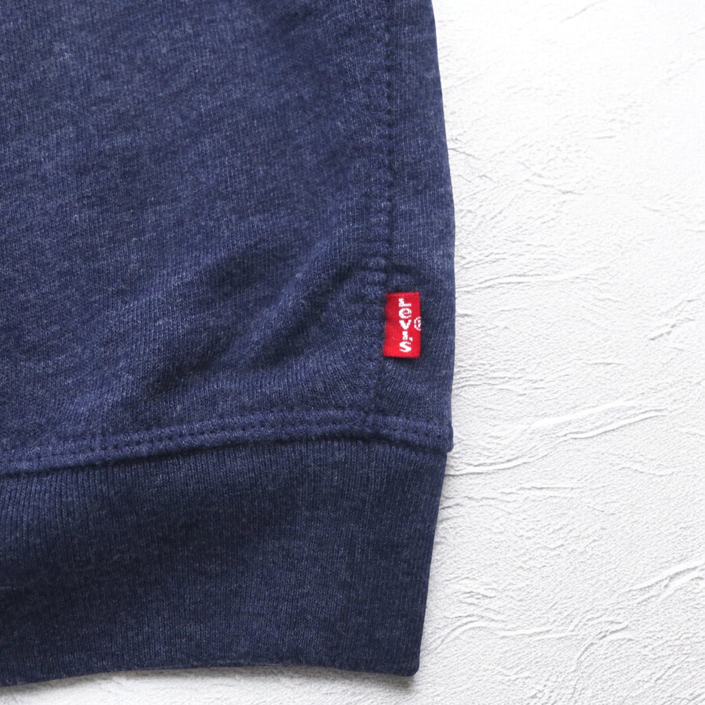 Levi's Classic Crew Print Sweatshirt XL Navy 17387 Made in Sri Lanka