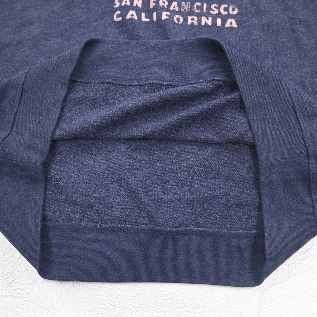 Levi's Classic Crew Print Sweatshirt XL Navy 17387 Made in Sri Lanka