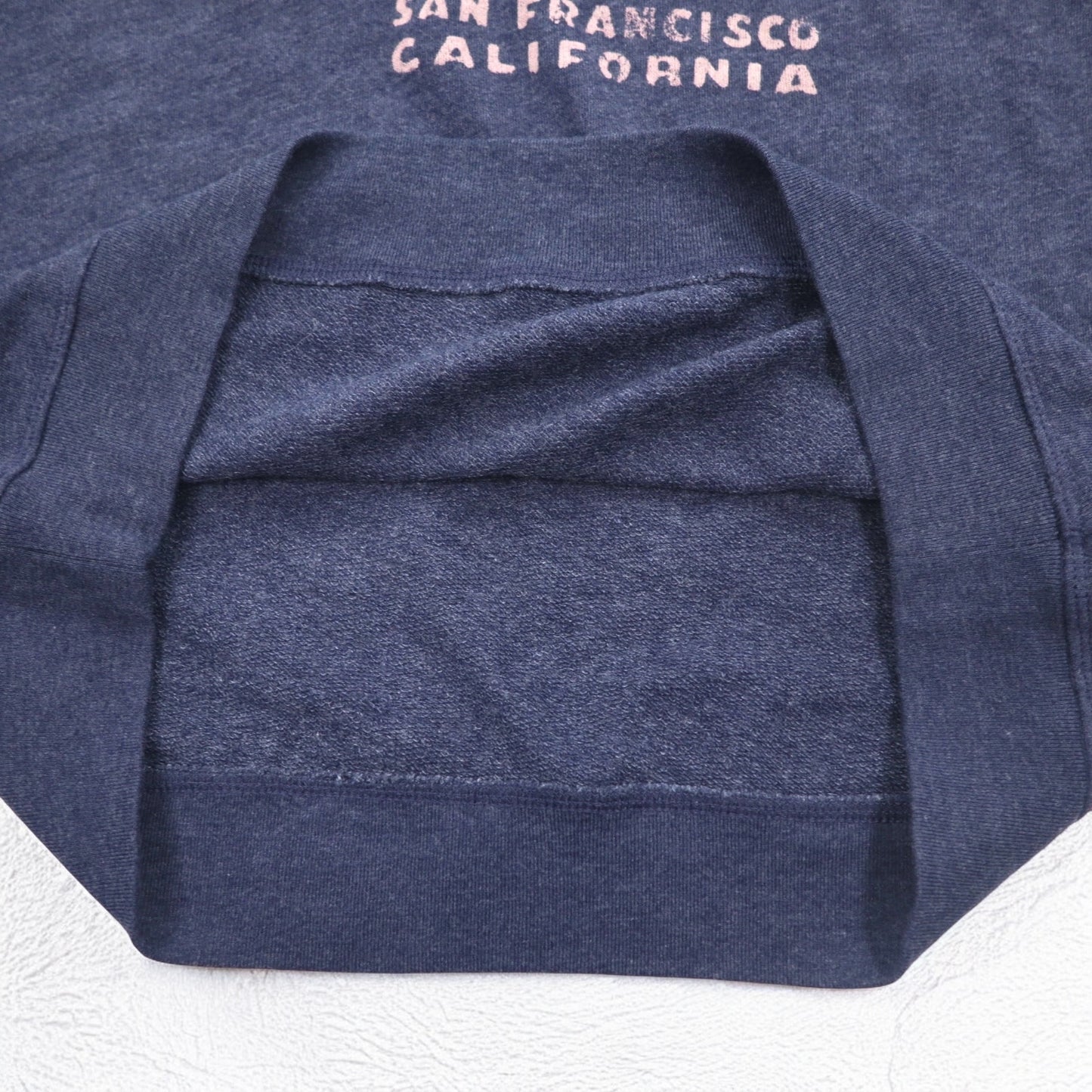 Levi's Classic Crew Print Sweatshirt XL Navy 17387 Made in Sri Lanka