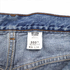 Levi's 90年代 USA製 550 バギー デニムパンツ L インディゴ ブルー RELAXED FIT 550-4891