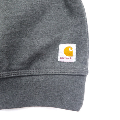 carhartt ミッドウェイト クルーネック スウェット XL グレー コットン 裏起毛 US企業 LIPPERT プリント MIDWEIGHT CREWNECK SWEATSHIRT K124 026 メキシコ製