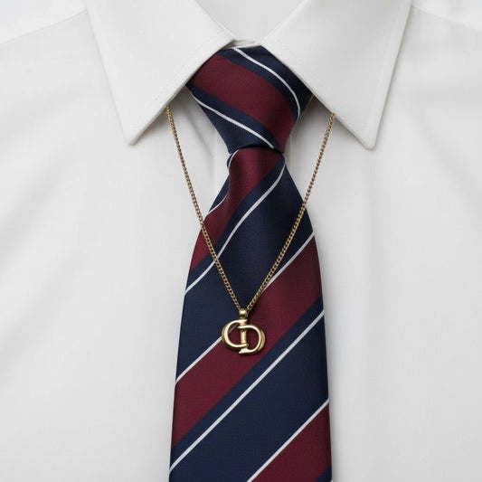 Christian Dior タイチェーン タイピン ゴールド CDロゴ オールド GERMANY 刻印 ドイツ製