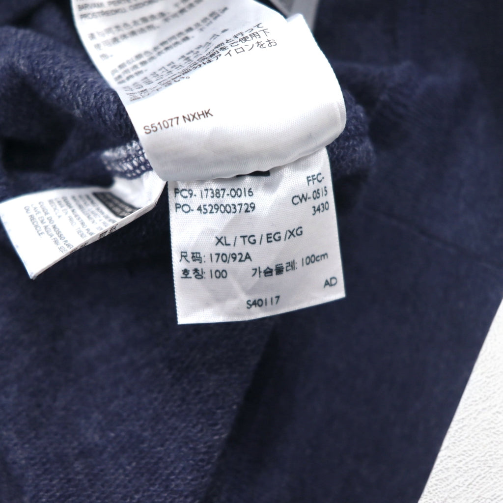 Levi's Classic Crew Print Sweatshirt XL Navy 17387 Made in Sri Lanka