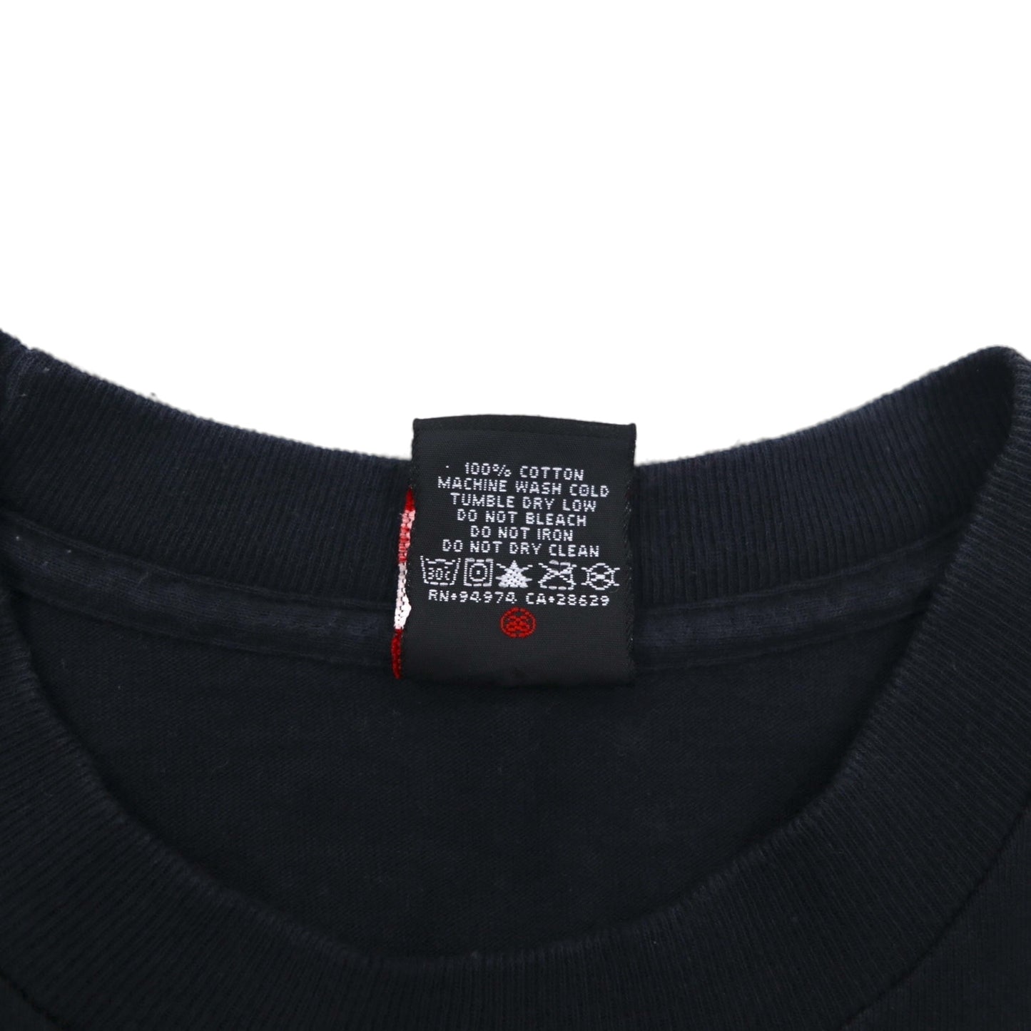 STUSSY Skull Pirate Print T-Shirt, S, Black, Cotton, Made in Mexico