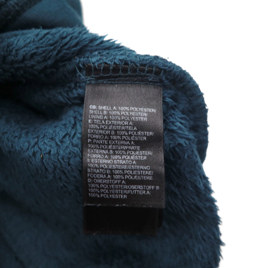 THE NORTH FACE フーデッド フリースジャケット ジップパーカー S ネイビー ドローコード OSO HOODIE ARHB US規格