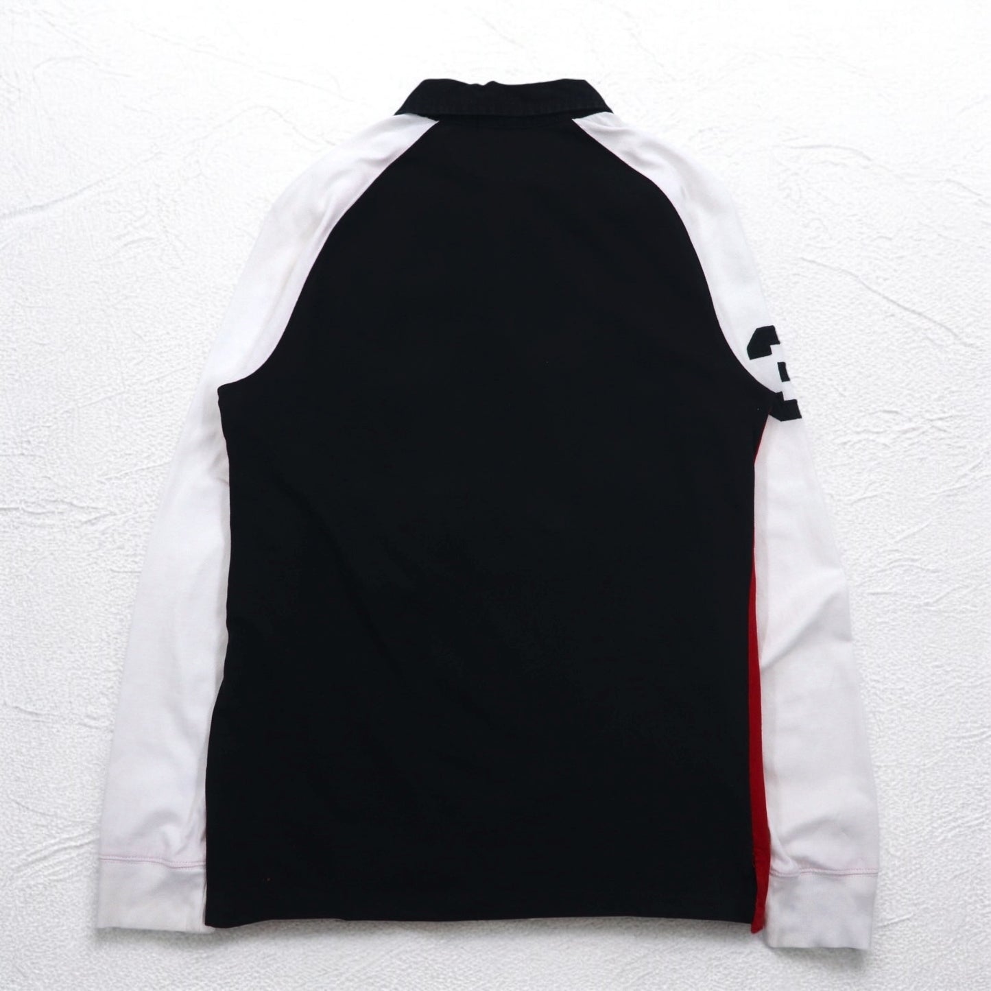 POLO RALPH LAUREN ビッグポニー ラガーシャツ XL レッド スイス POLO DOWNHILL RACING SERIES