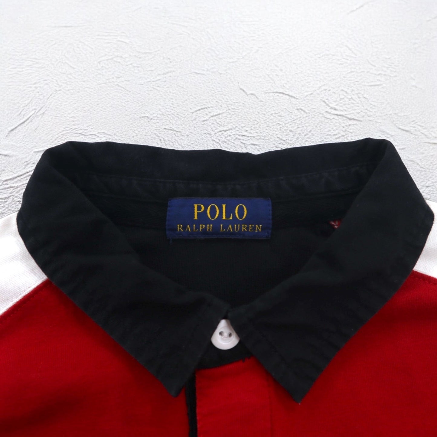 POLO RALPH LAUREN ビッグポニー ラガーシャツ XL レッド スイス POLO DOWNHILL RACING SERIES