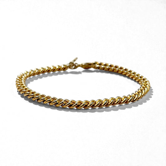 Christian Dior Kihei Bracelet Gold CD Logo Old GERMAN Stamp Made in Germany