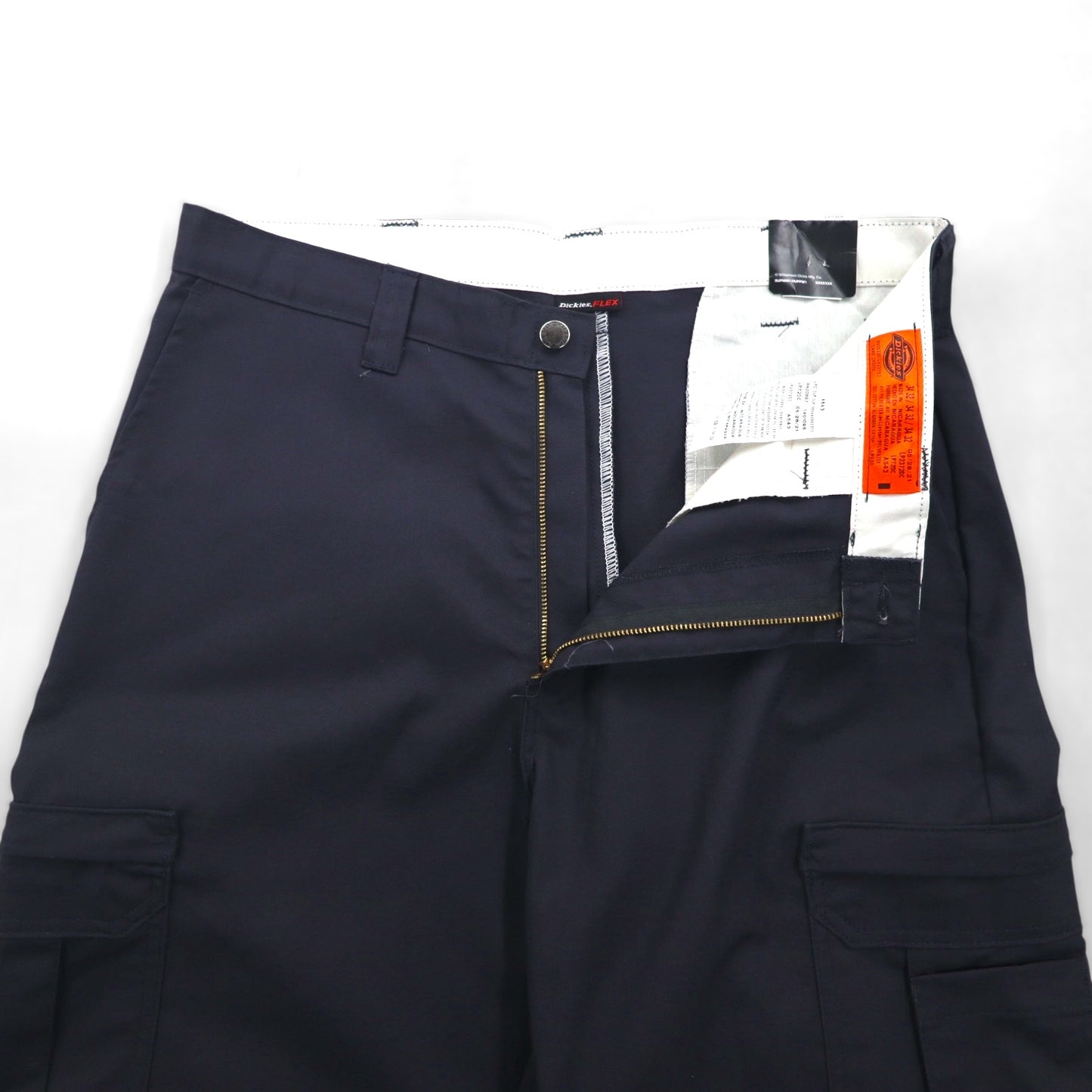Dickies FLEX インダストリアル フレックス カーゴパンツ L グレー ポリエステル LP2372DC