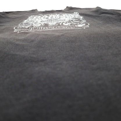 HARLEY DAVIDSON Made in USA Double-sided Print T-Shirt XL Gray Cotton Polyester MENPHIS