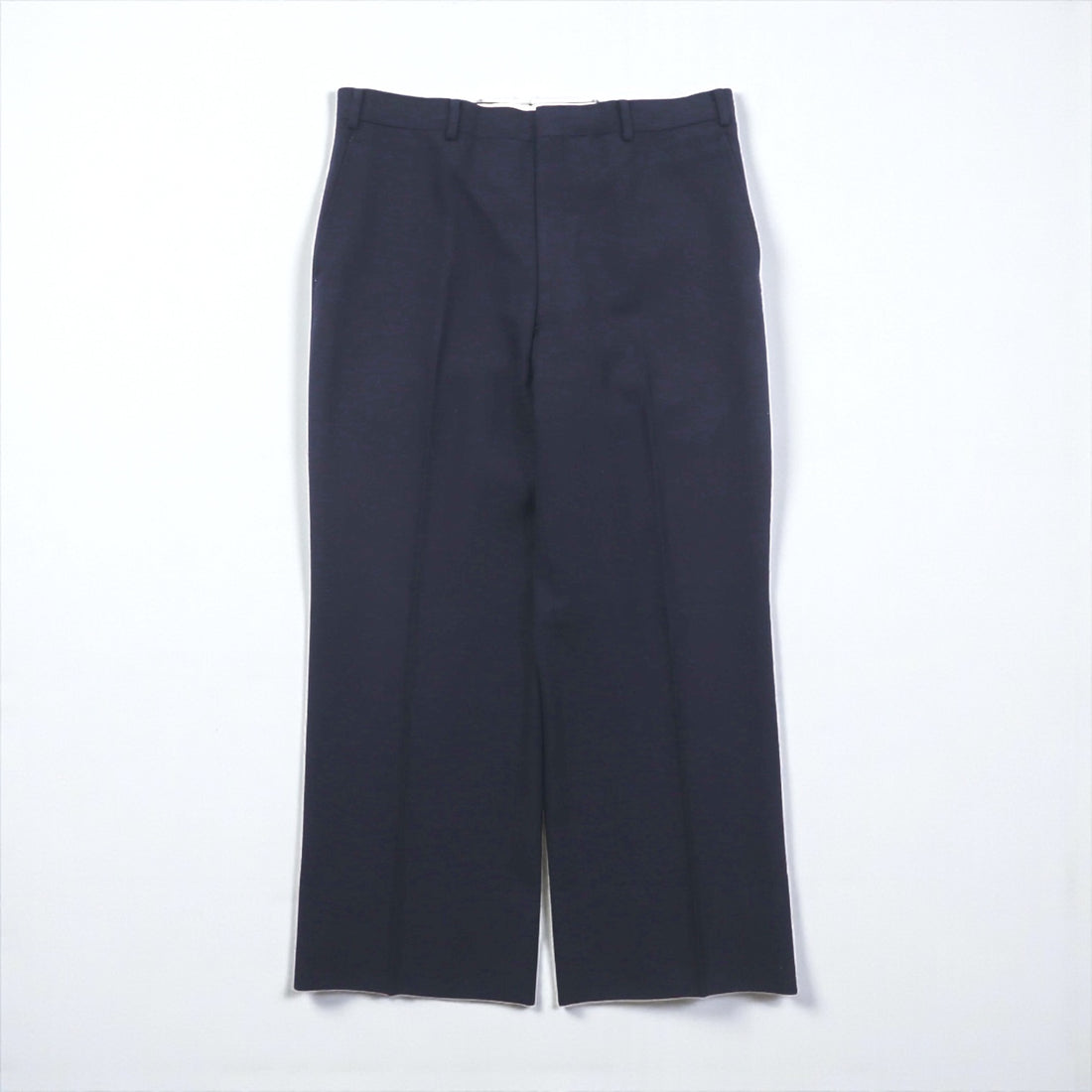 BURBERRY 80s Made in Japan Peak Lapel Double-Breasted Suit, Size S, Navy Wool Tasmania Wool, Blazer, Gold Buttons, Gabardine