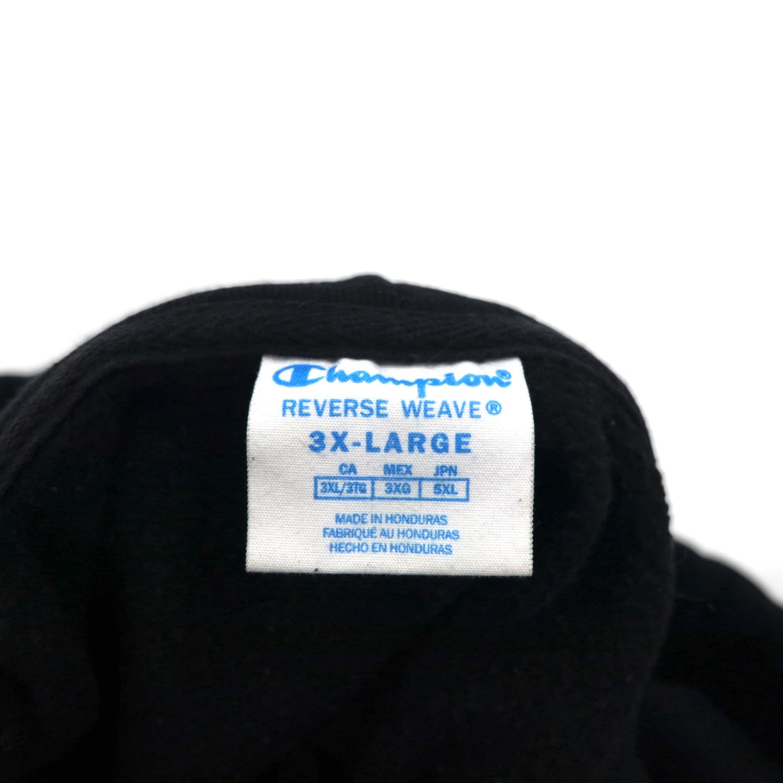 Champion Reverse Weave Pullover Hoodie, Size 3XL, Blue Single Tag, Reissue