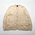 LANDS' END 90年代 プレッピー カーディガン ニット XL ミドルゲージ クラシック アイビー